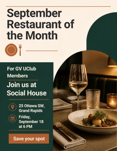 September Restaurant of the Month; Social House